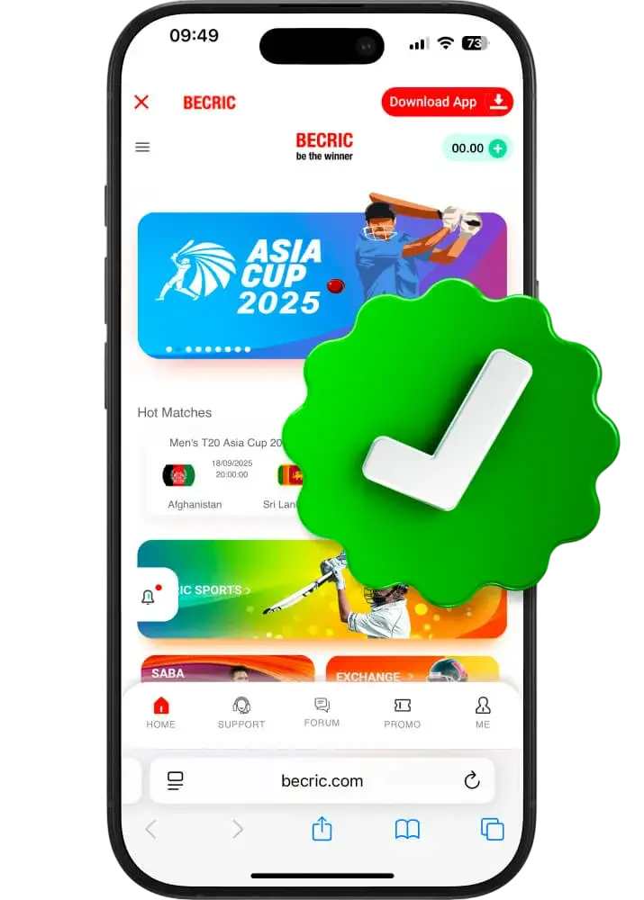 Becric Account Verification in India (KYC)