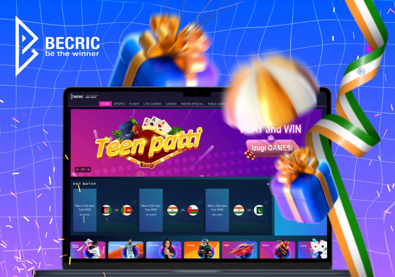 BeCric Welcome bonus in India BeCric Welcome bonus in India